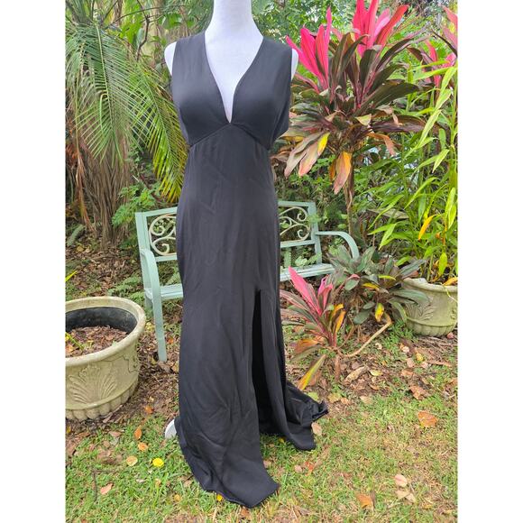 Pamella Roland Formal Dress Black Size 10 - Picture 4 of 5